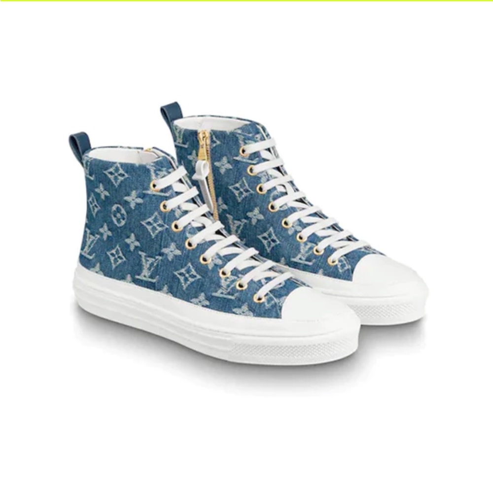 SOLD 🥁 Louis Vuitton STELLAR SNEAKER BOOT - Picture 2 of 4